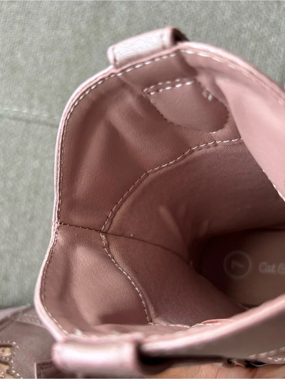 Cat & Jack Pink Shimmer Butterfly Western Boots for Kids